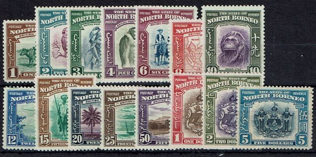 Image of North Borneo/Sabah SG 303/17 LMM British Commonwealth Stamp
